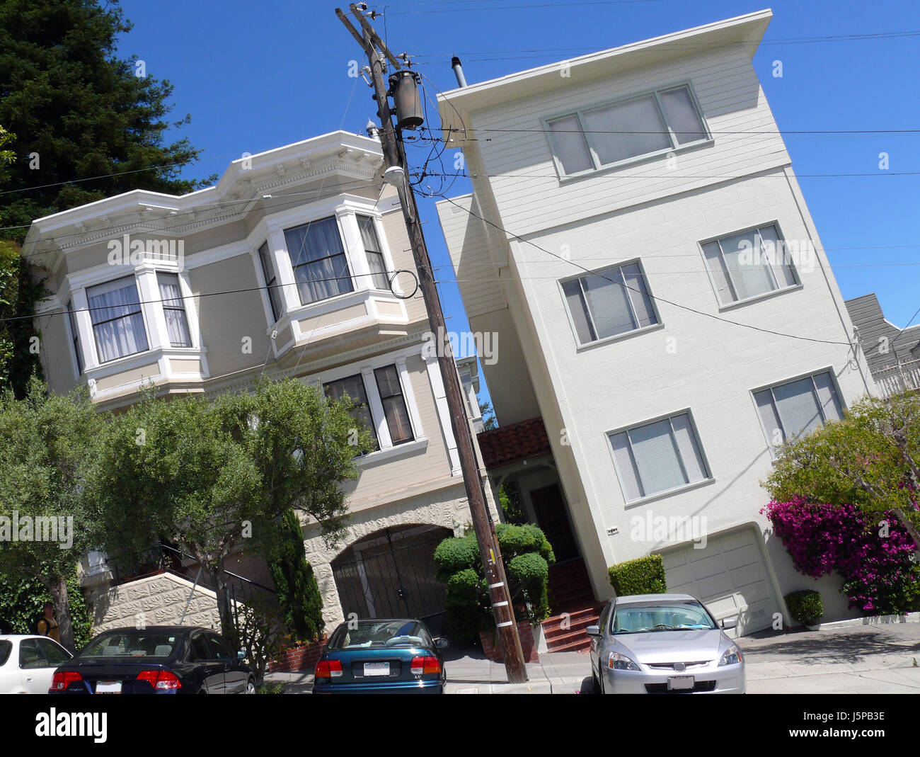 San francisco car garage parking hires stock photography and images