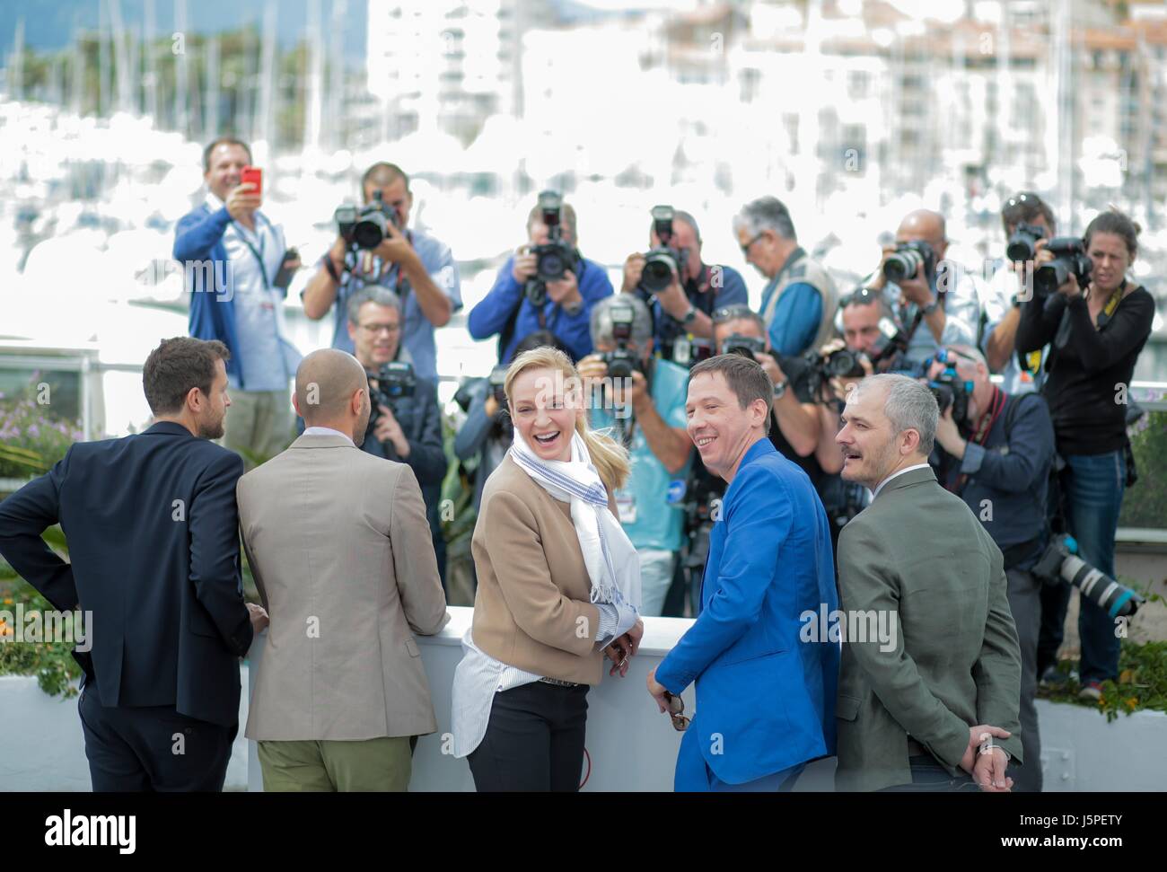 Uma Thurman Actress Un Certain Regard Jury, Photocall. 70 Th Cannes
