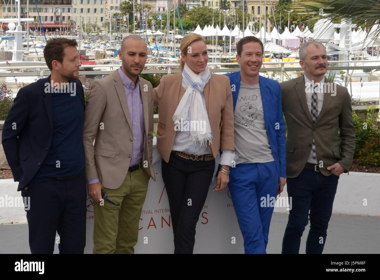Cannes, France. 11th May, 2016. CANNES, FRANCE - MAY 18: (R-L) Karel