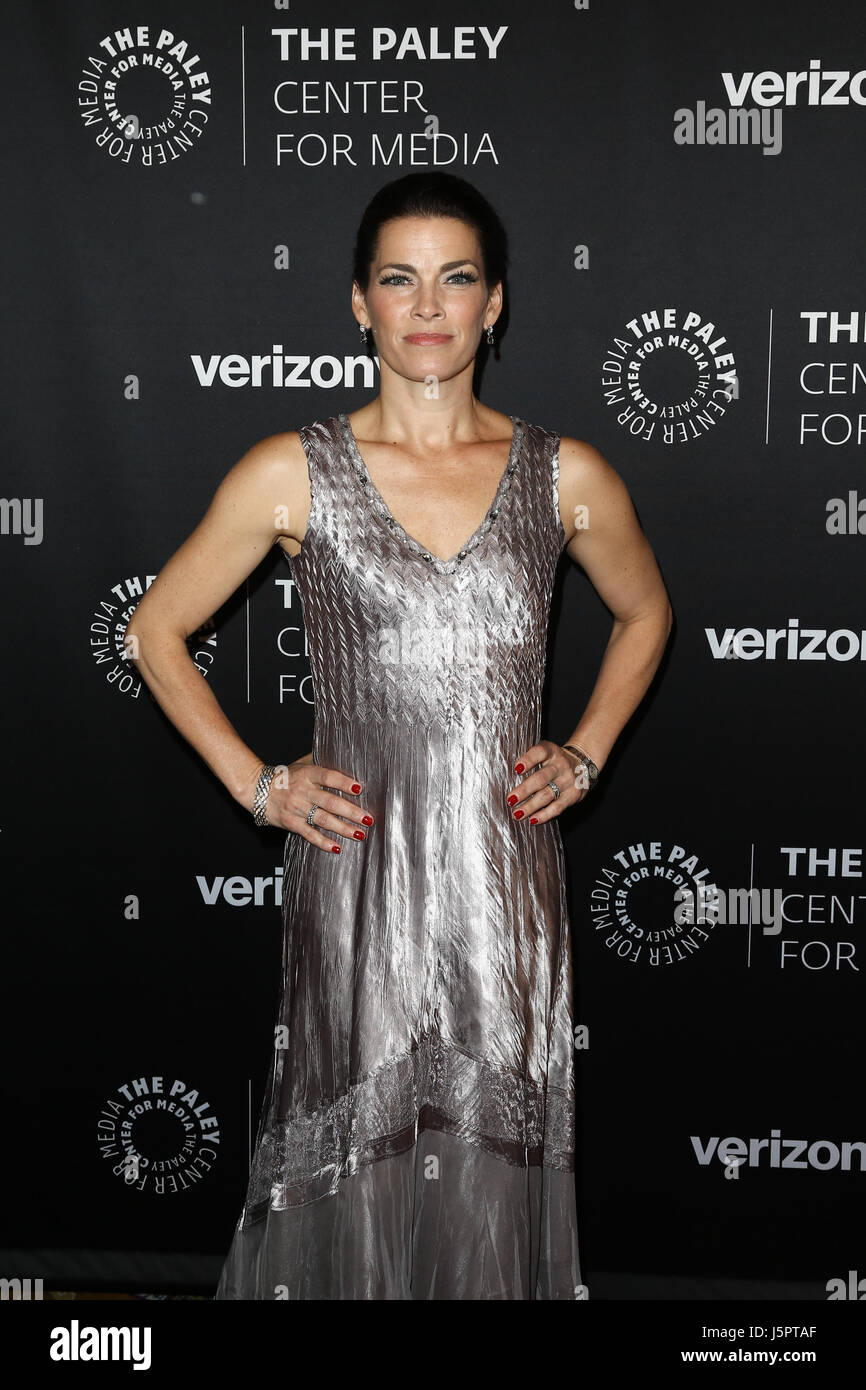 New York, USA. 18th May, 2017. Ice skater Nancy Kerrigan attends The Paley Honors: Celebrating Women In Television at Cipriani Wall Street on May 17, 2017 in New York, NY, USA. Credit: AKPhoto/Alamy Live News Stock Photo
