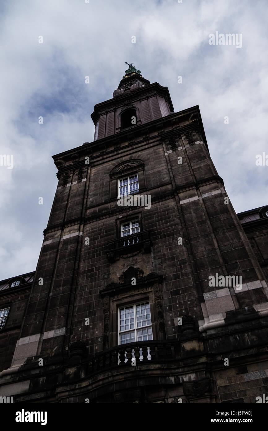 Amalienborg in Copenhagen Stock Photo