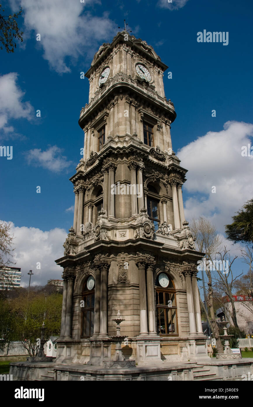 tower,turkey,time,palace,istanbul,uhrturm,dolmabahce,gross,prchtig Stock Photo