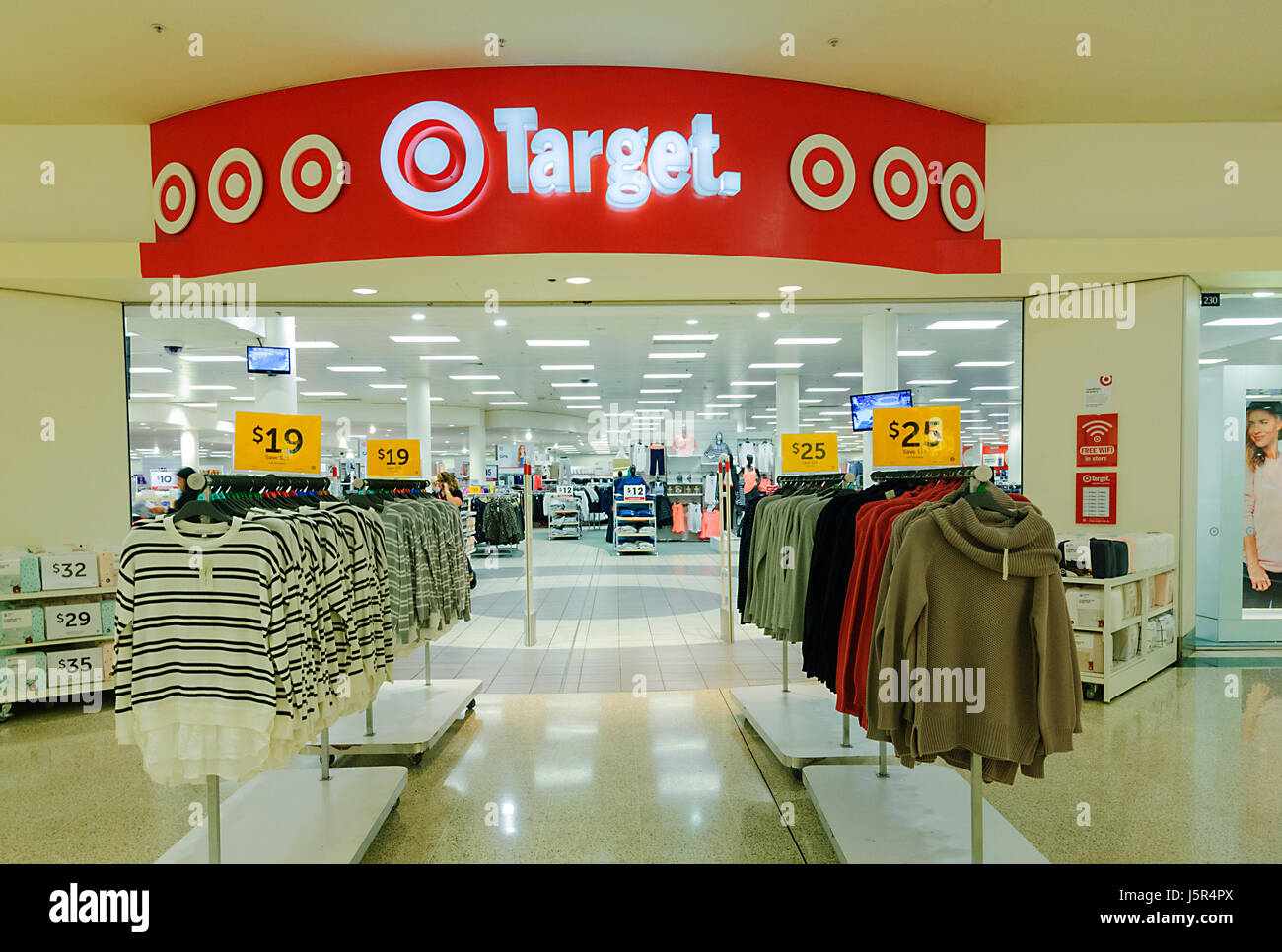 Storefront of a Target store, New South Wales, NSW, Australia Stock