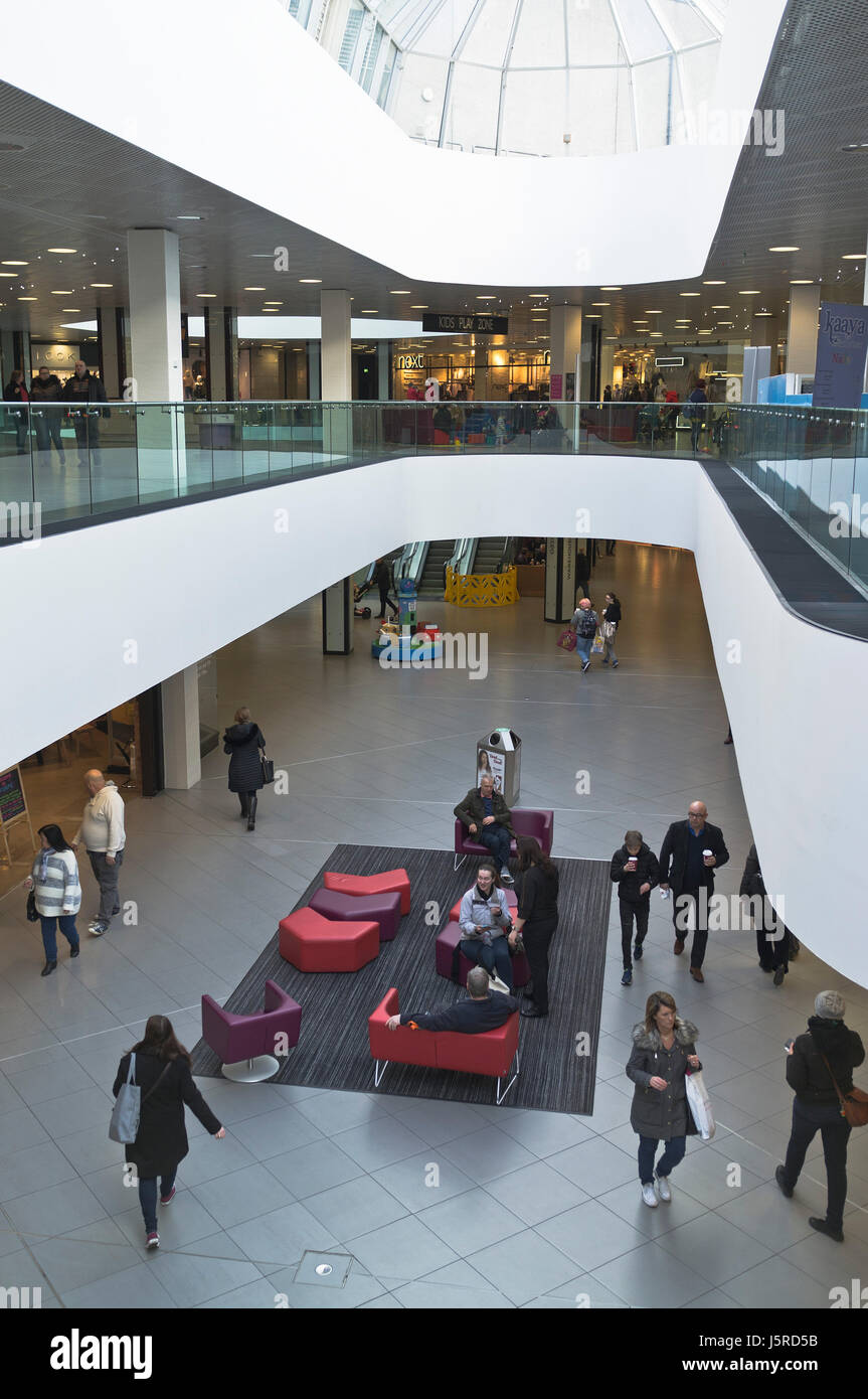 dh Shopping Centre Mall BON ACCORD CENTRE ABERDEEN People shoppers in