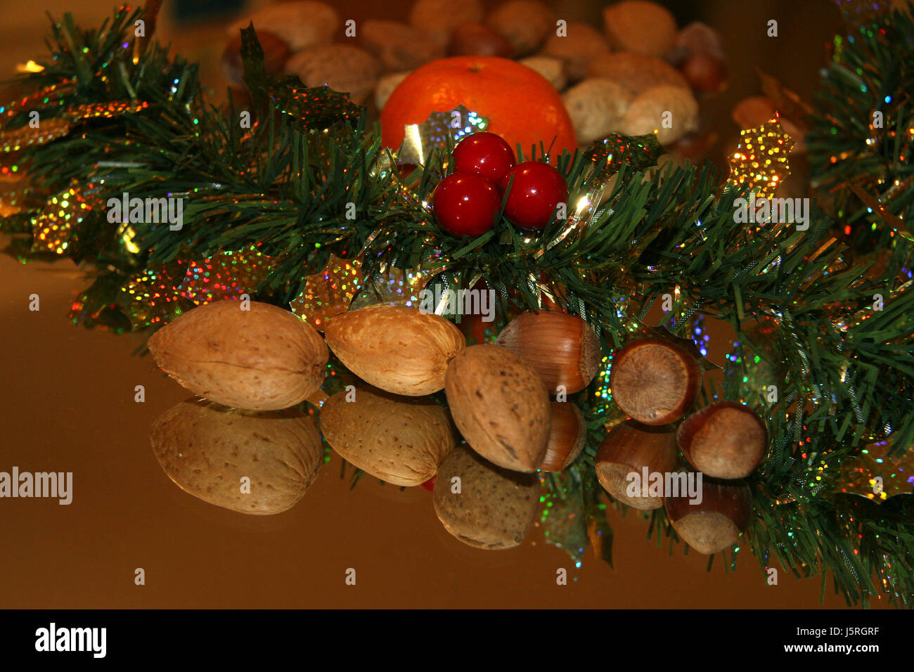 orange advent jewelry jewellery fruit party celebration reflection deco