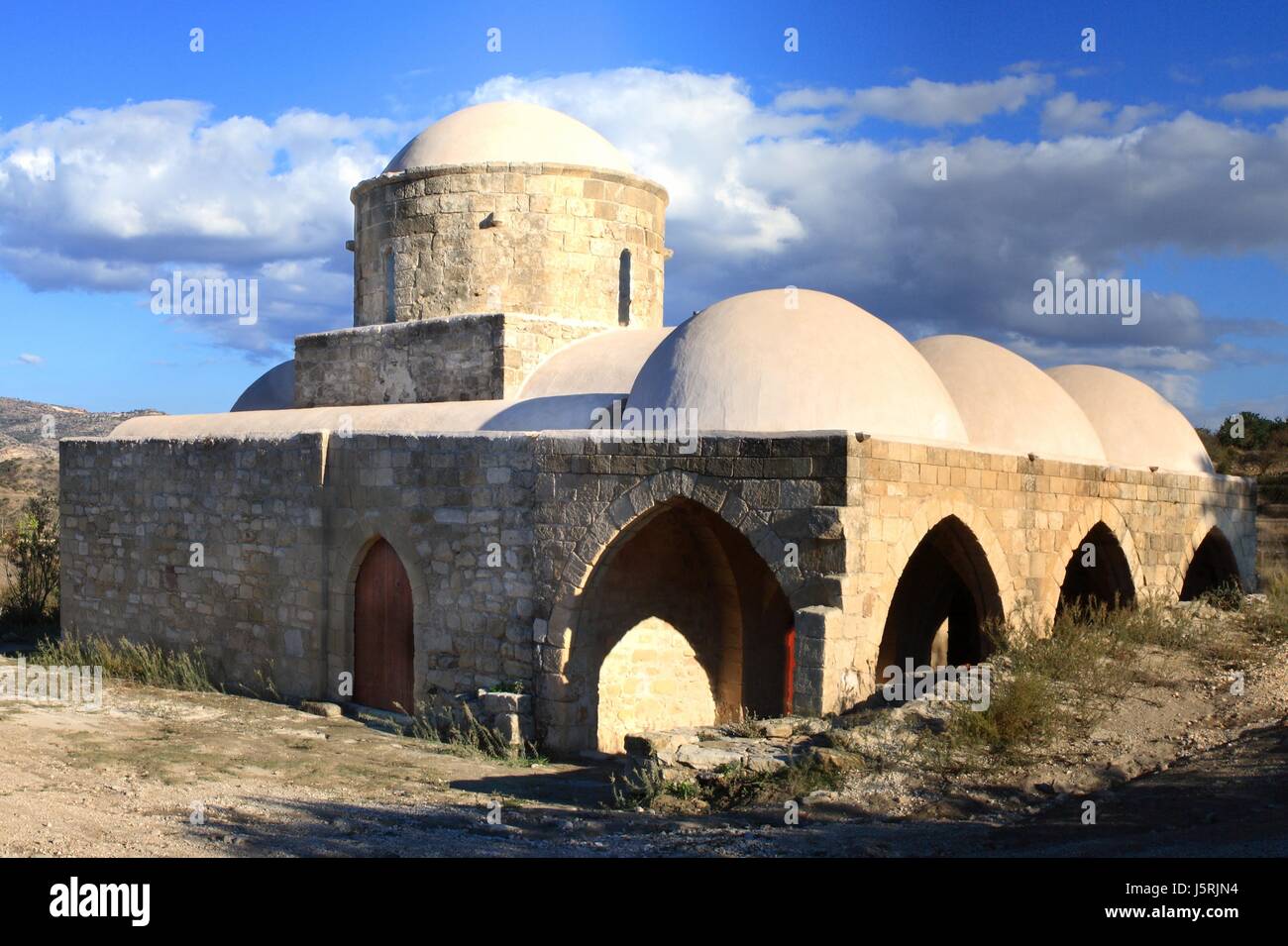 saint catherine - church - cyprus Stock Photo