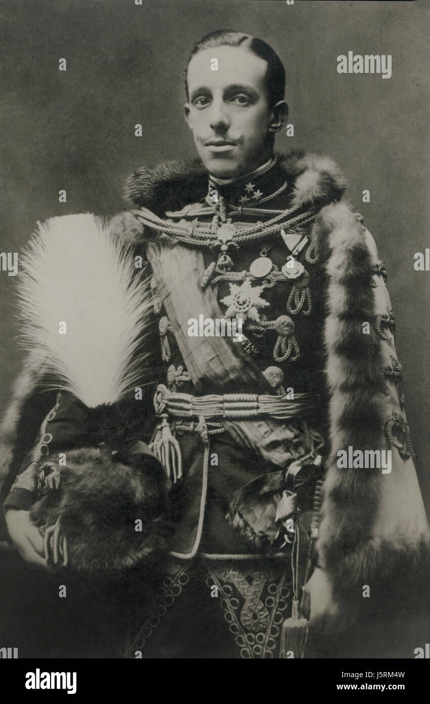 Alfonso VIII, King of Spain, Portrait, 1923 Stock Photo Alamy