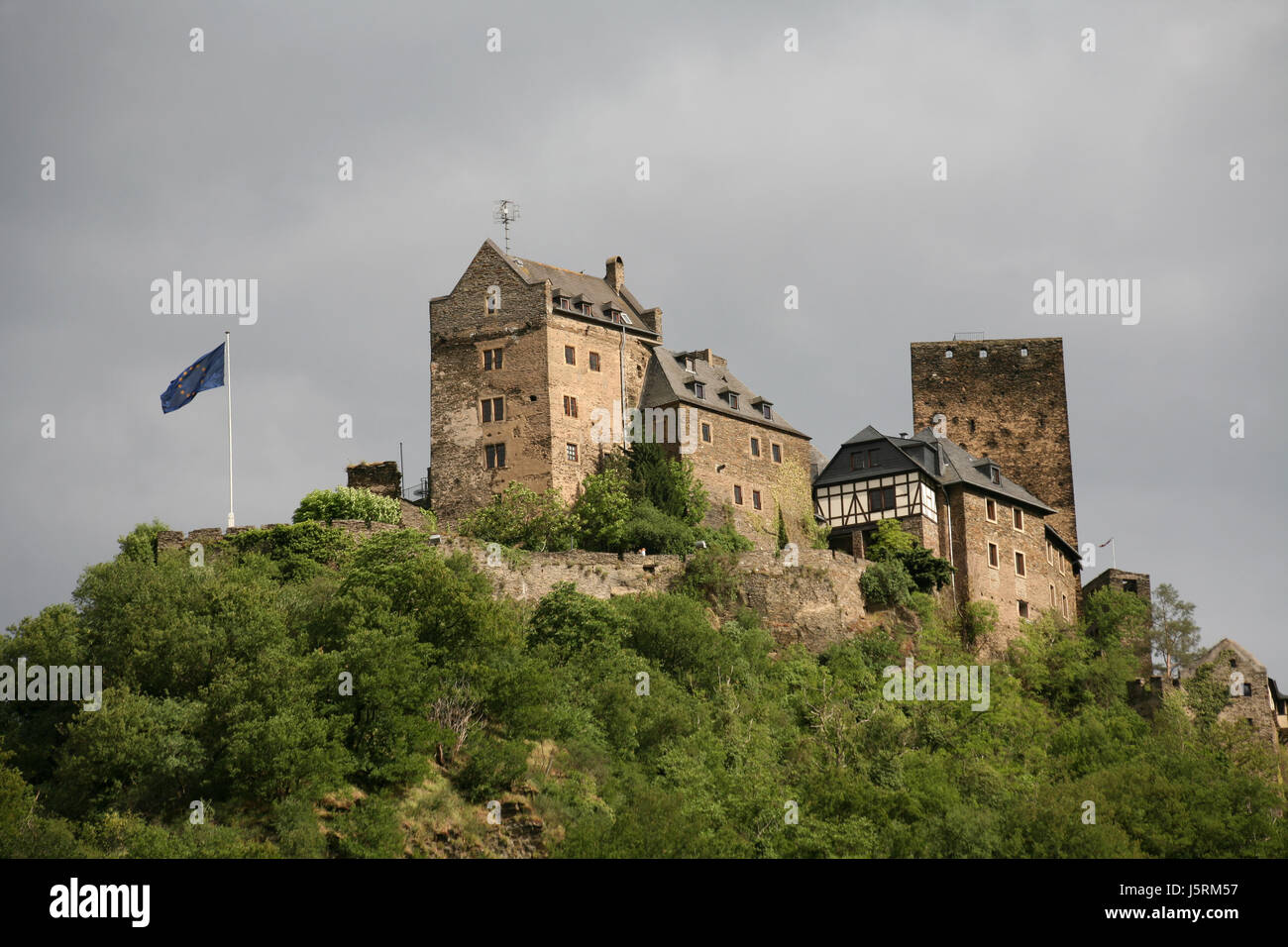 rhine romanticism germany german federal republic fortress style of ...