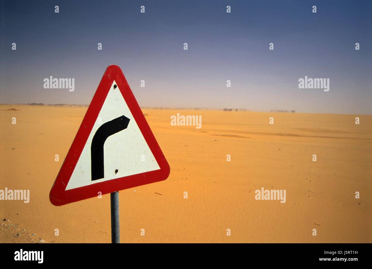 danger desert wasteland africa dryness loneliness heat drought solitary egypt Stock Photo