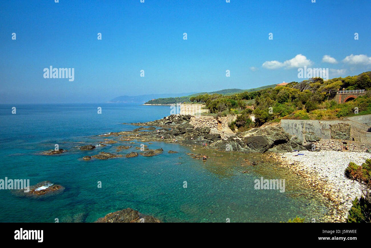 travel holiday vacation holidays vacations beach seaside the beach seashore Stock Photo