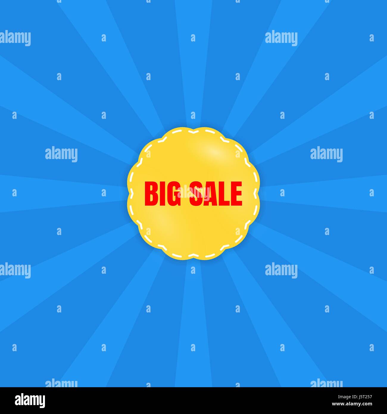 Big Sale poster, banner. Special offer. Vector illustration Stock Vector