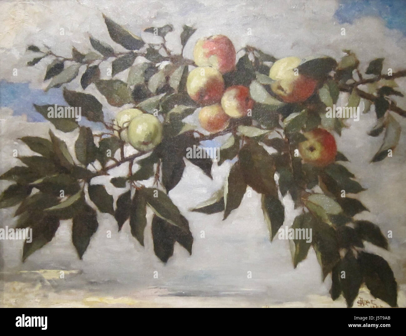 'Apple Tree Branches' by Elizabeth Boott Duveneck, Cincinnati Art Museum Stock Photo