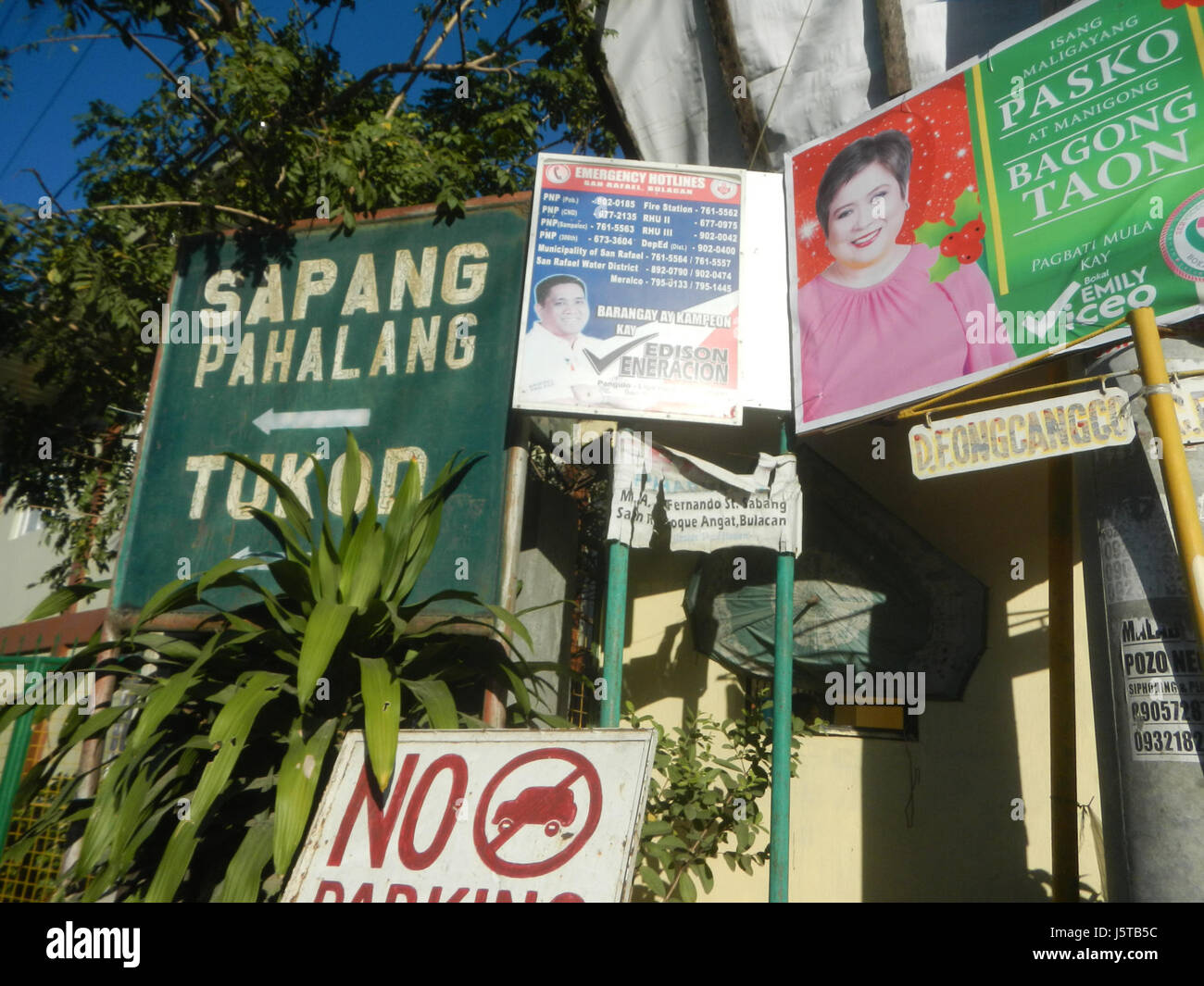 The image likely depicts the rural landscape of San Rafael, Bulacan ...