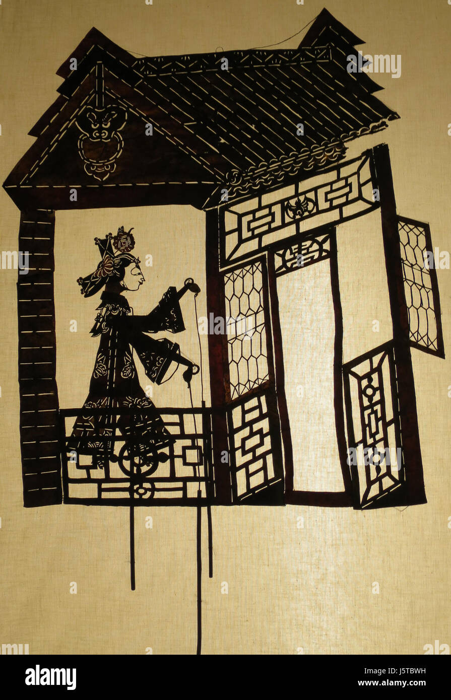 Shadow puppets chinese hi-res stock photography and images