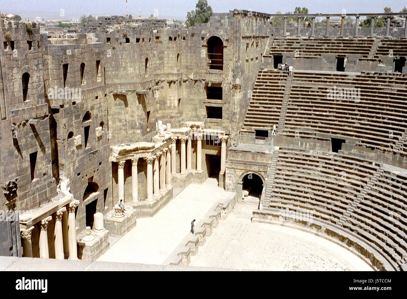 Bosra theater hi-res stock photography and images - Alamy