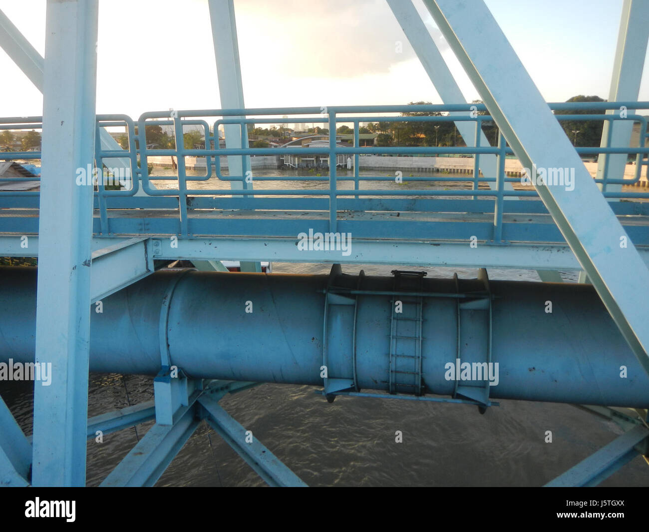 Lambingan Bridge, located in the Santa Ana district of Manila, spans ...