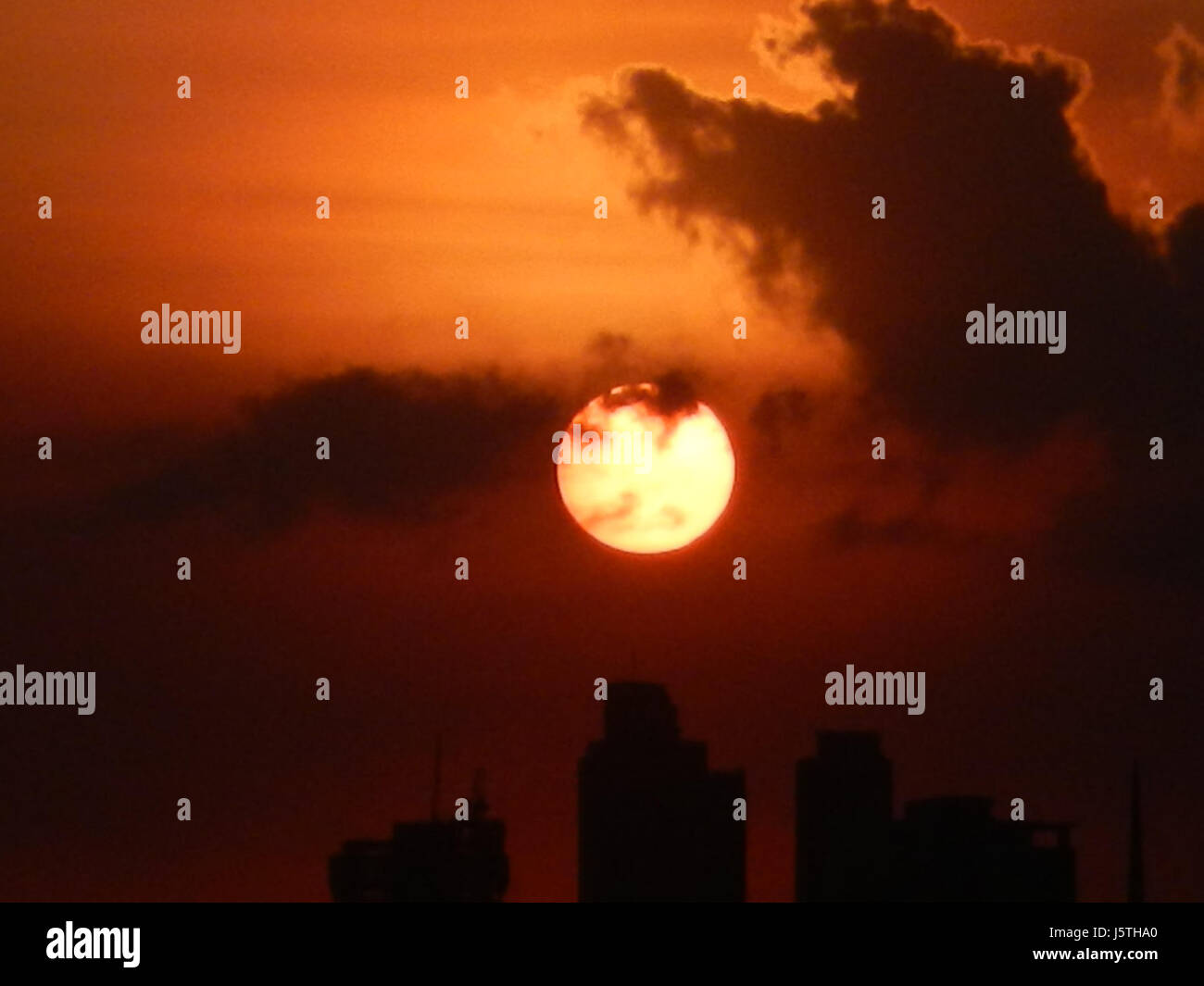 This reference number refers to a sunset scene viewed from Kalentong, a ...