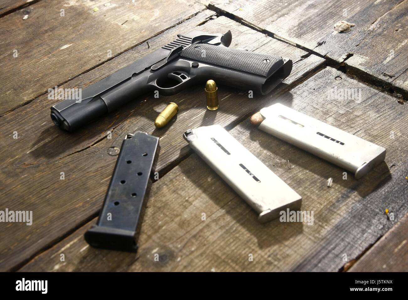 Gun Wood Table High Resolution Stock Photography and Images - Alamy