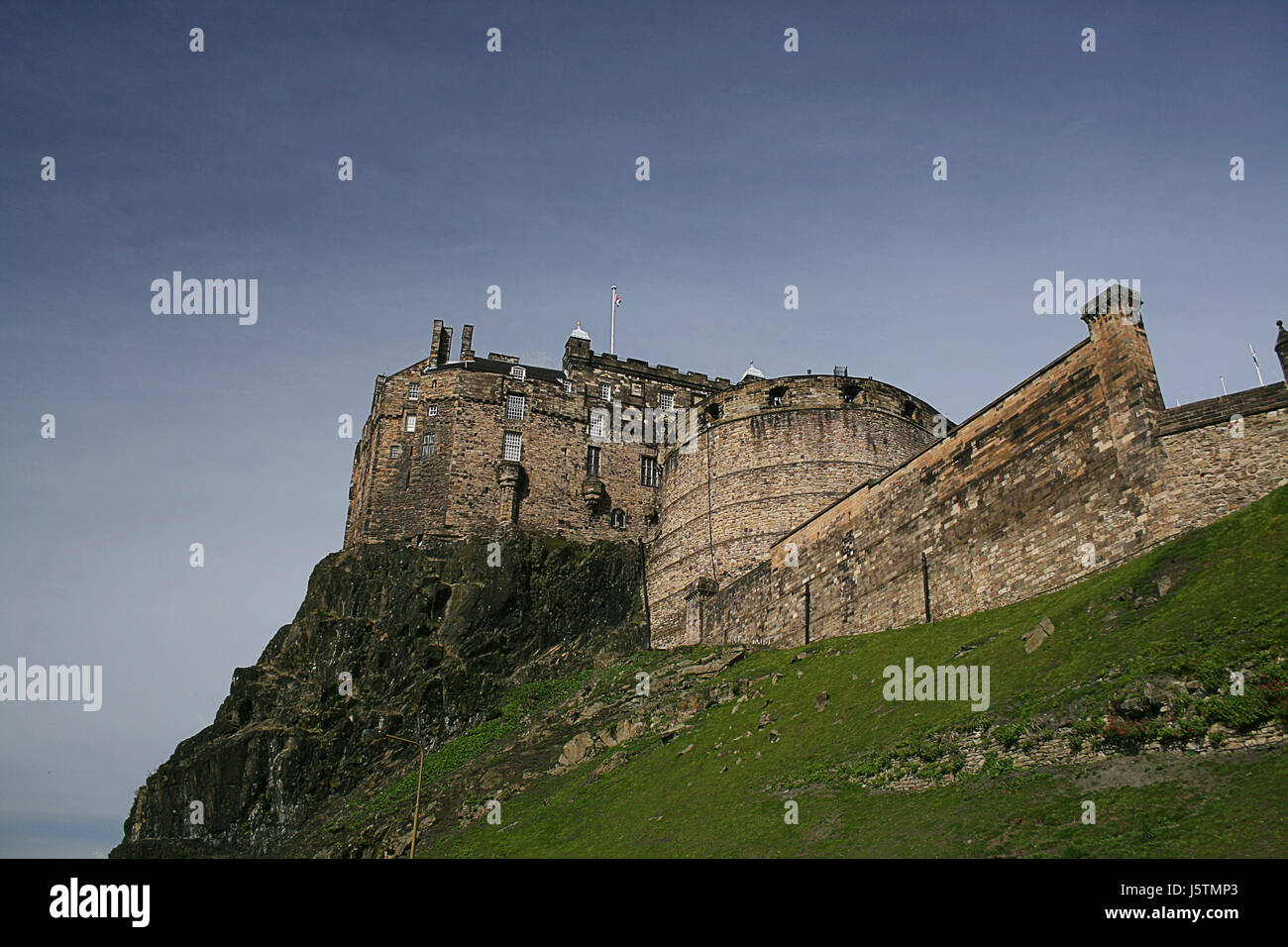 protect protection scotland spirits impregnable edinburgh contactor stones Stock Photo