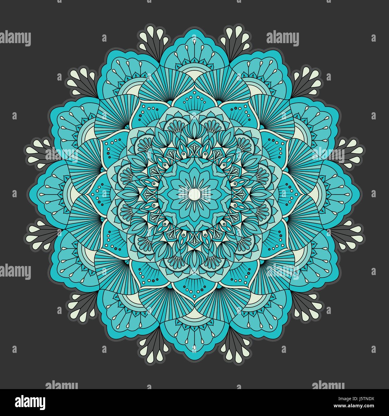 Vintage colorful Mandala with floral ornament. Boho style ... Download all photos and use them even for commercial projects.