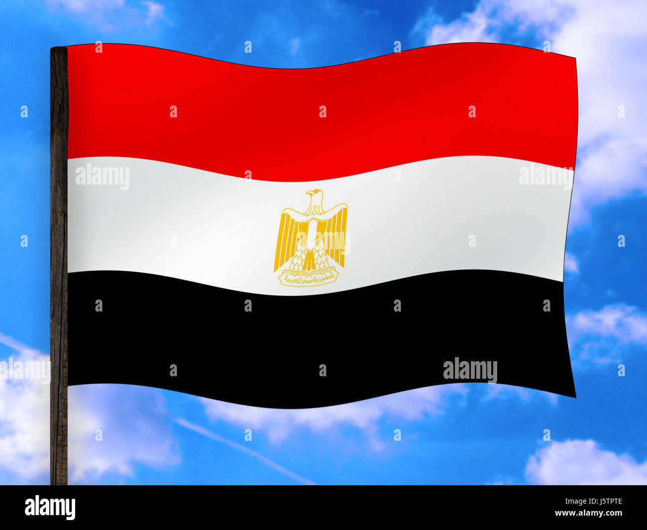 africa,flag,egypt,national colors,banners,gypten,egypt Stock Photo