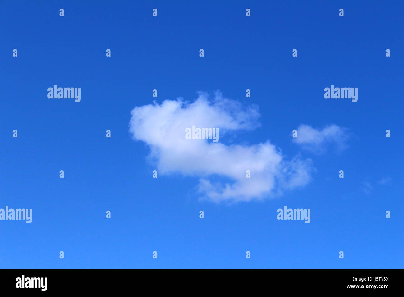 Clouds white in a blue sky Stock Photo