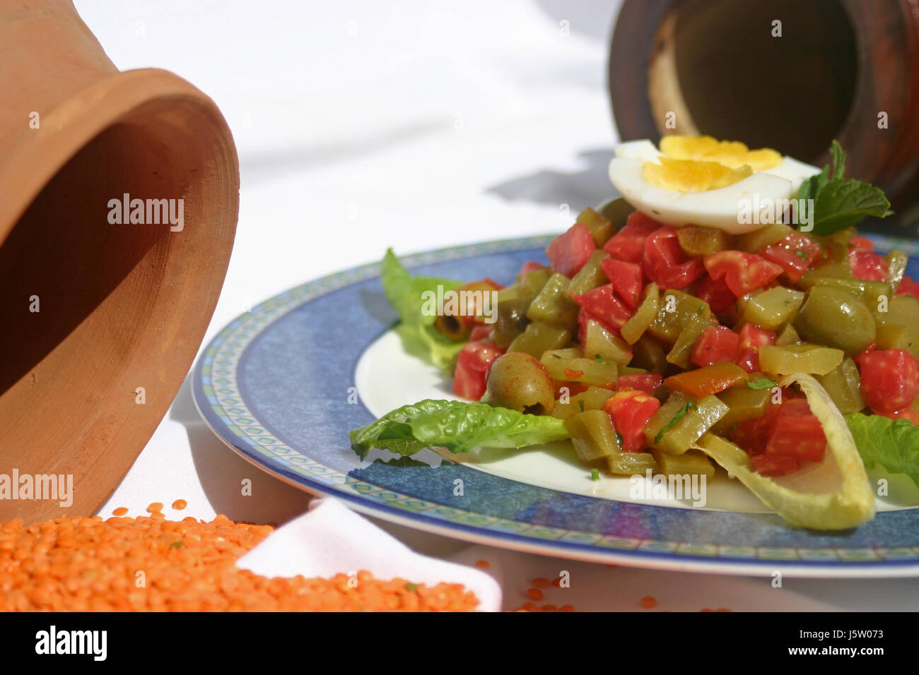arabian salad Stock Photo