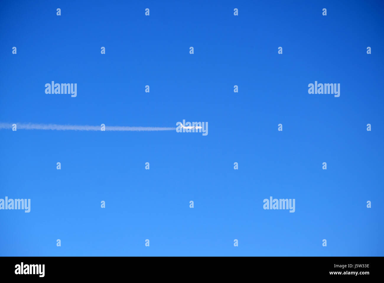 The aircraft in the sky Stock Photo - Alamy