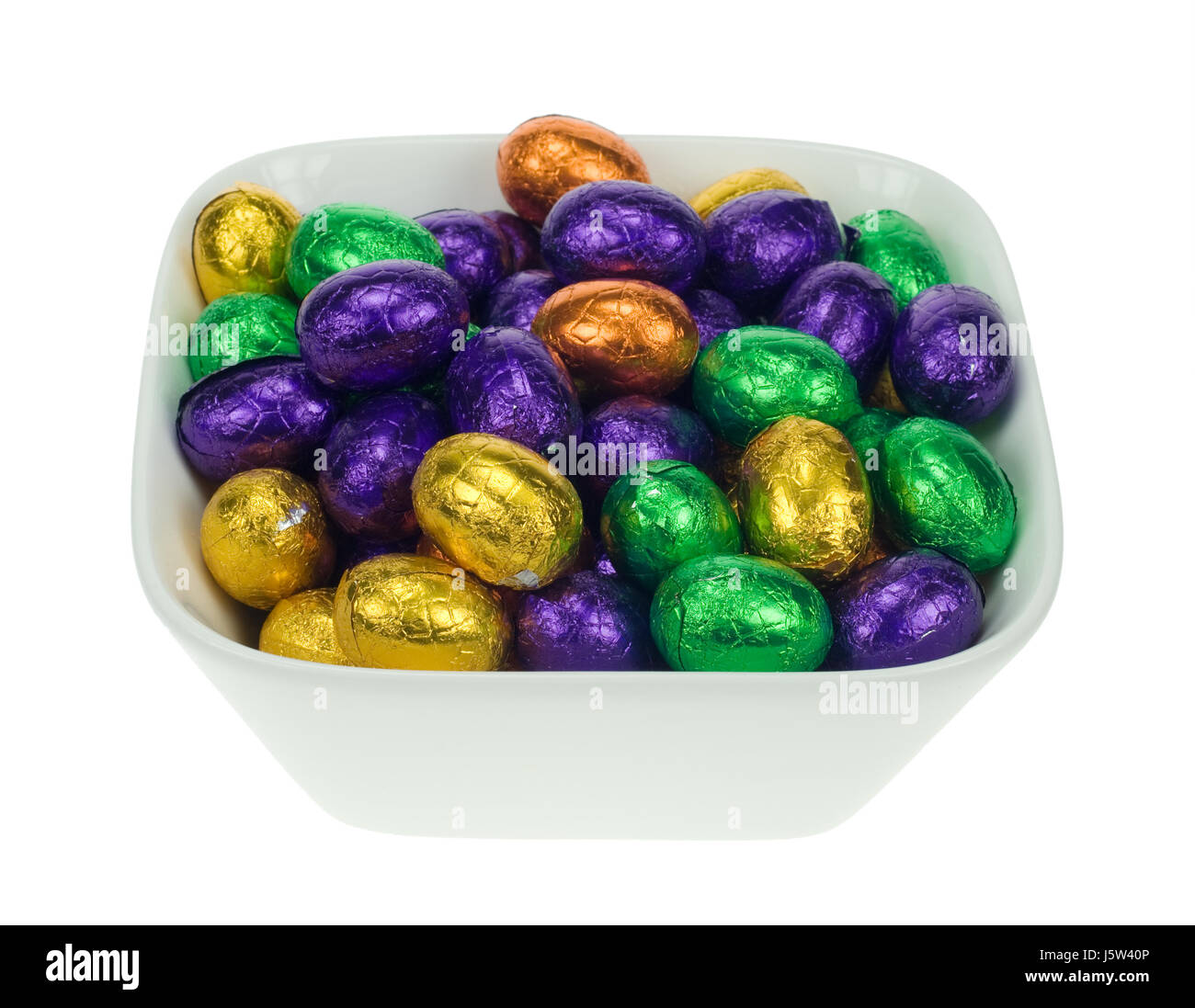 easter spring egg sweetness dessert chocolate apart extra insulated easter Stock Photo