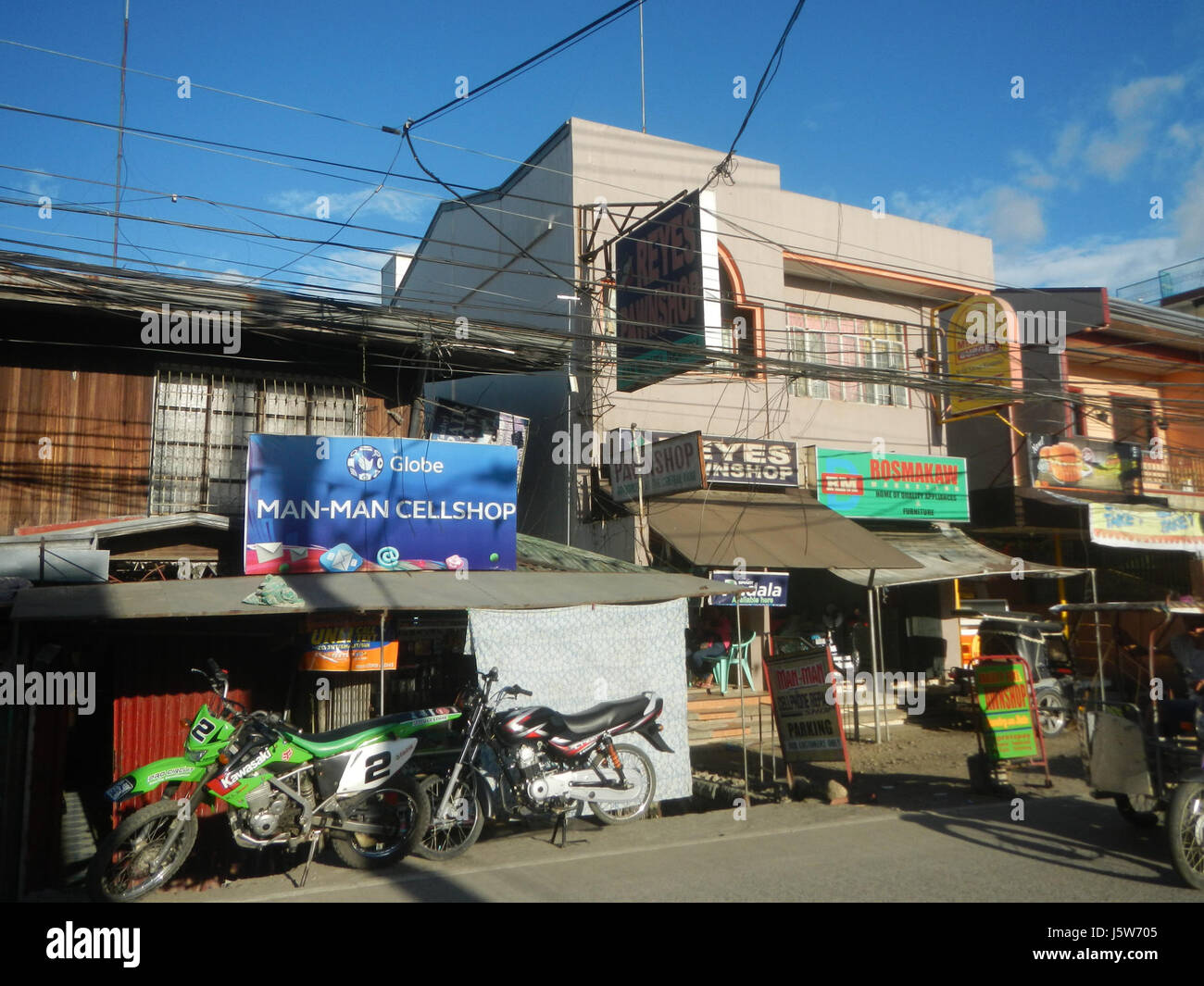 This refers to various barangays (neighborhoods) in the province of ...