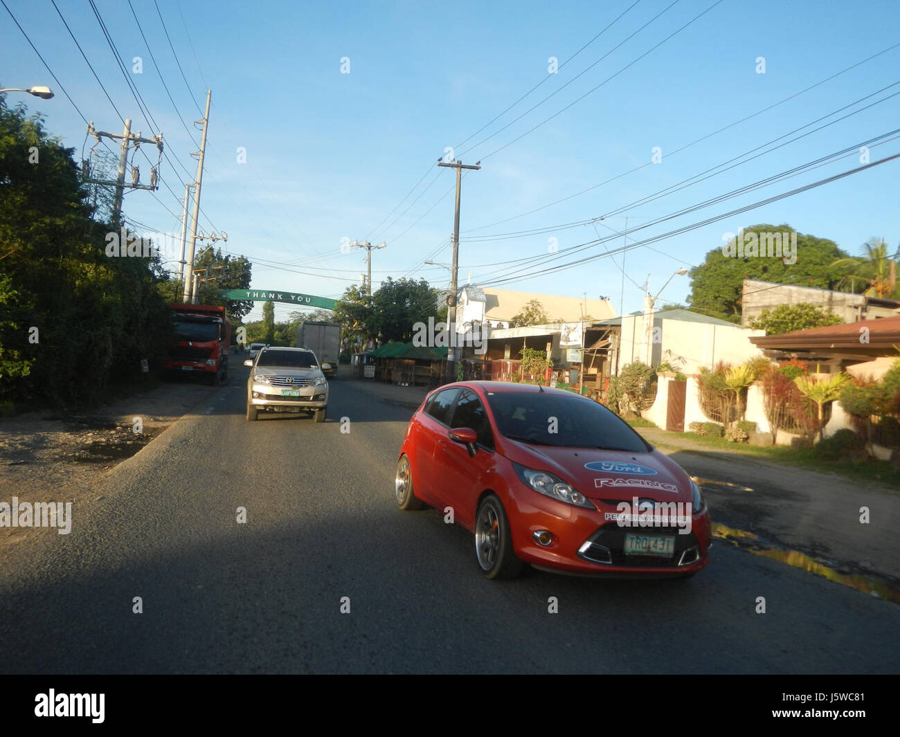 The Maharlika Highway, a key transportation route in the Philippines ...