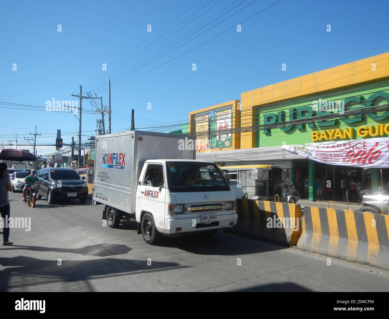 0146 MacArthur Highway Interchanges Guiguinto Balagtas Bulacan  02 Stock Photo