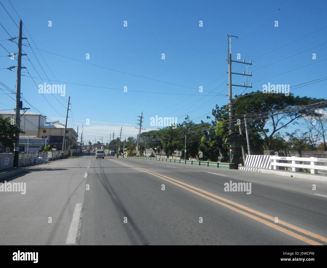 0146 MacArthur Highway Interchanges Guiguinto Balagtas Bulacan  07 Stock Photo