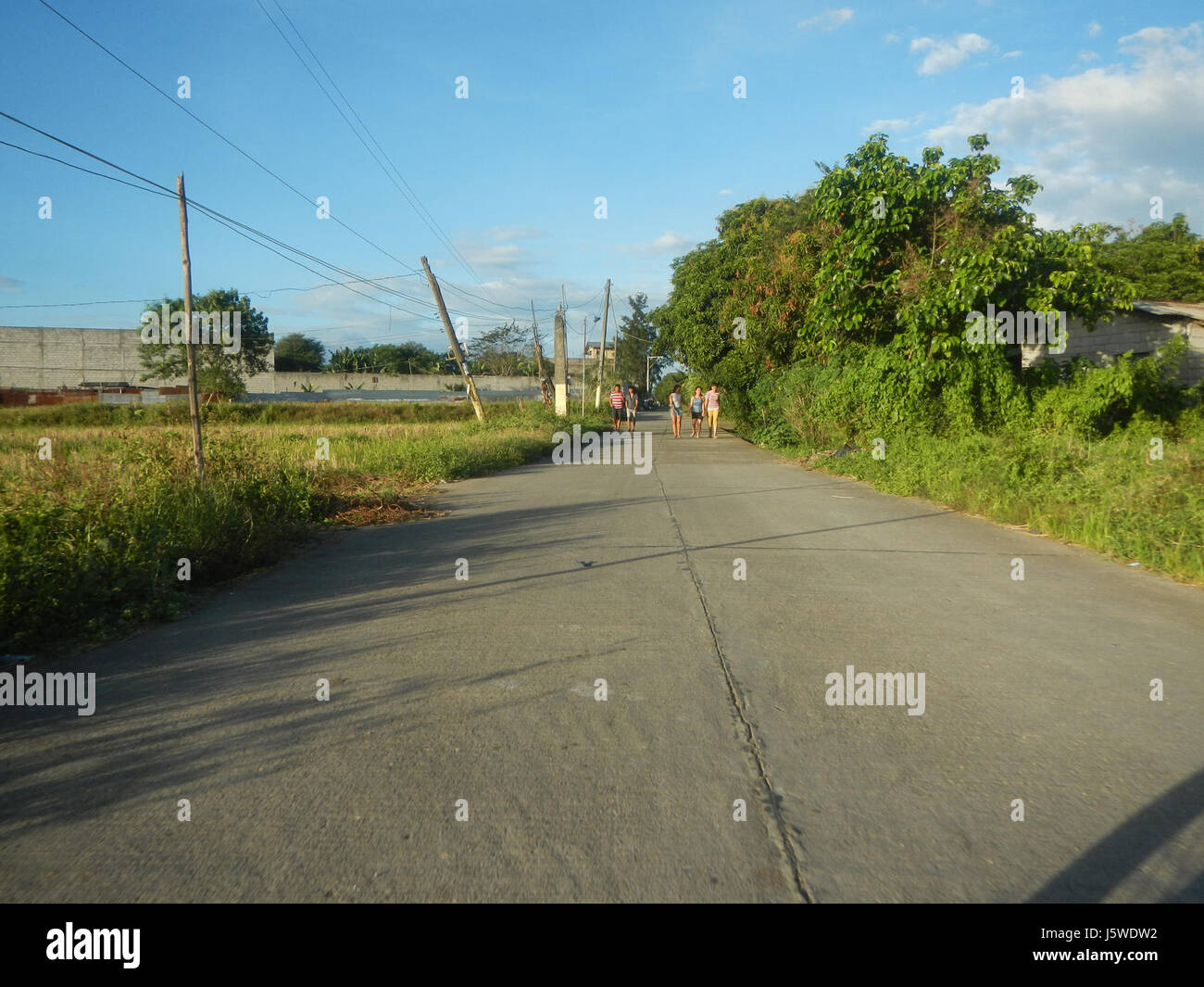 This image depicts the agricultural landscape of Barangay Bulacan ...