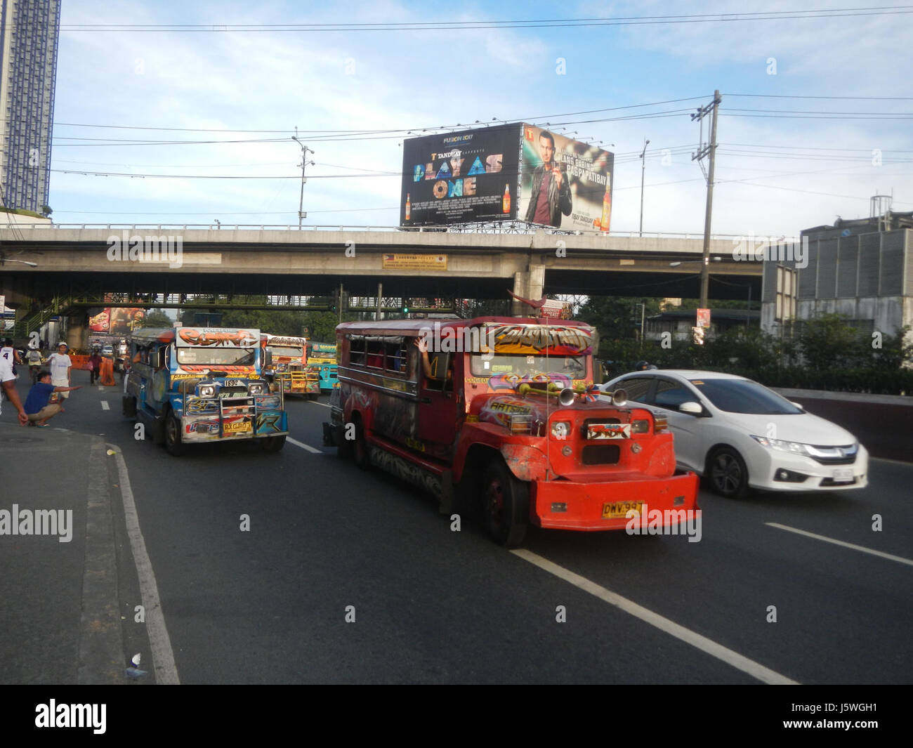 02943 Aurora Boulevard - Katipunan Avenue Interchange  12 Stock Photo