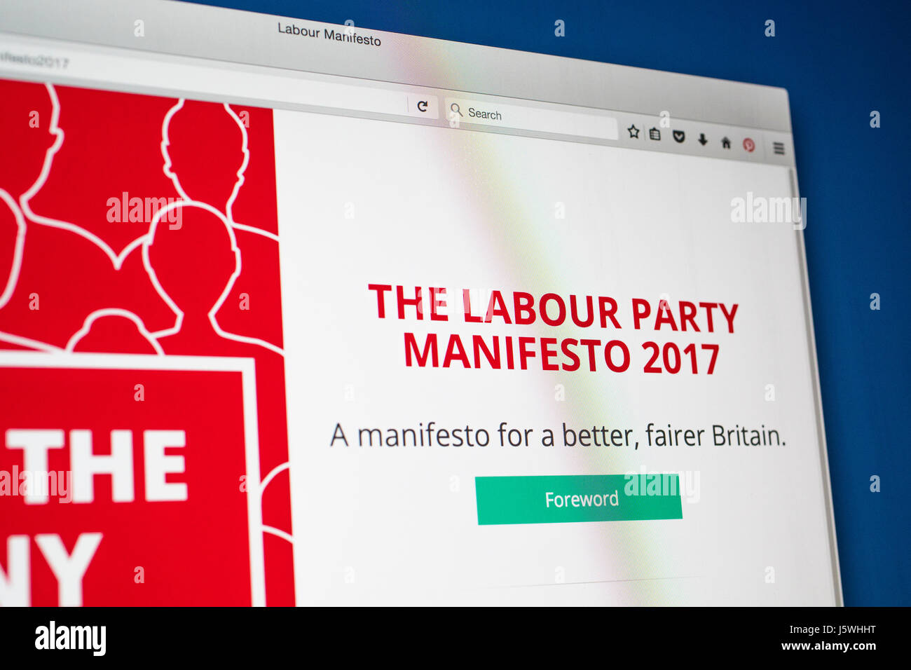 Labour manifesto pledge hires stock photography and images Alamy
