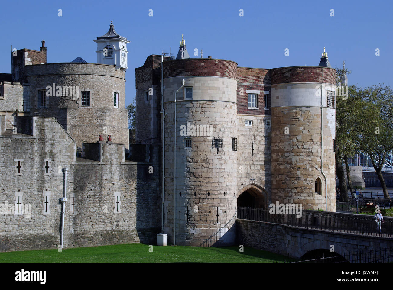 historical brig jail london fortress tourist attraction style of construction Stock Photo