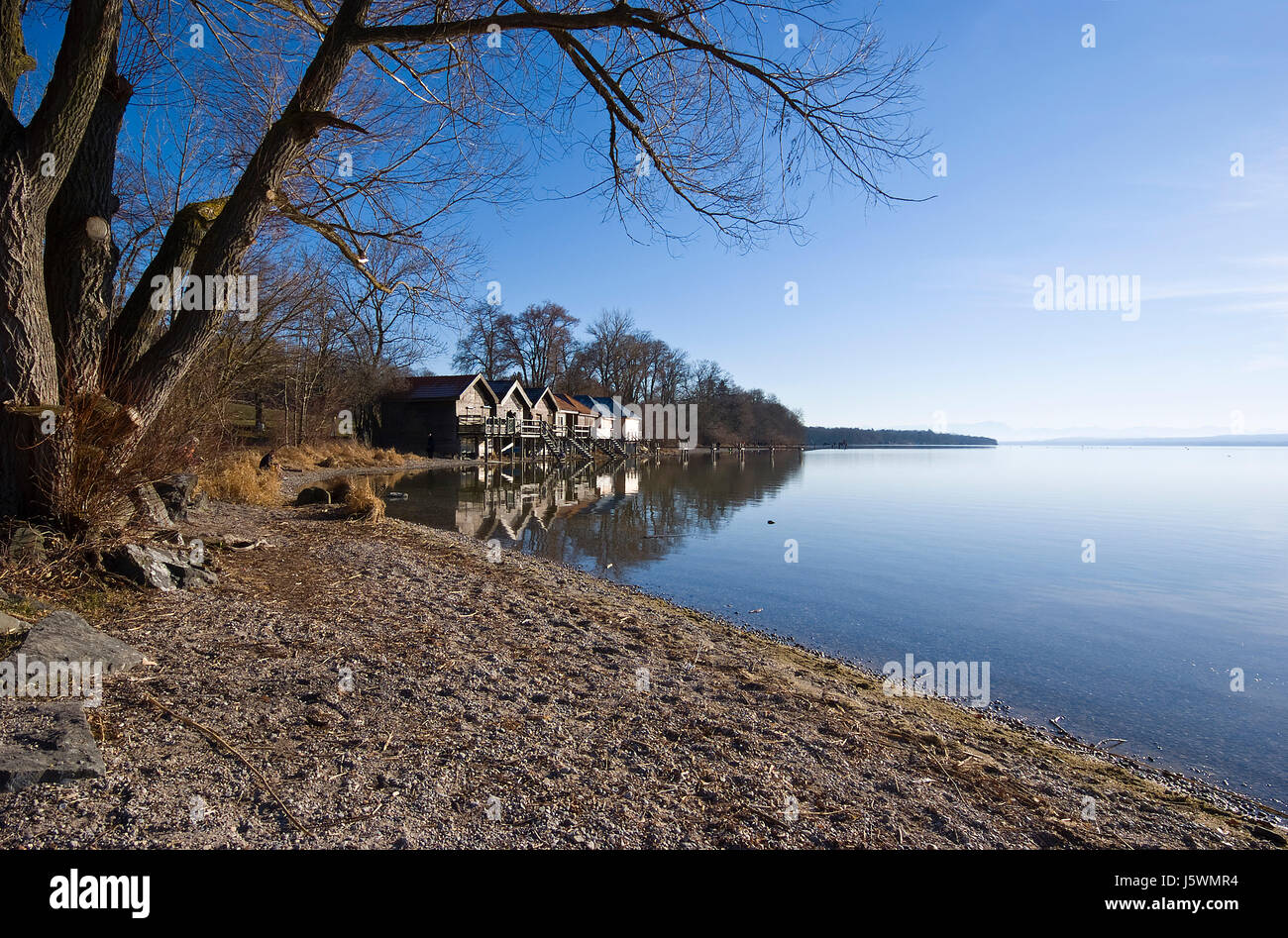 bavaria lakeside bavarian germany german federal republic salt water ...