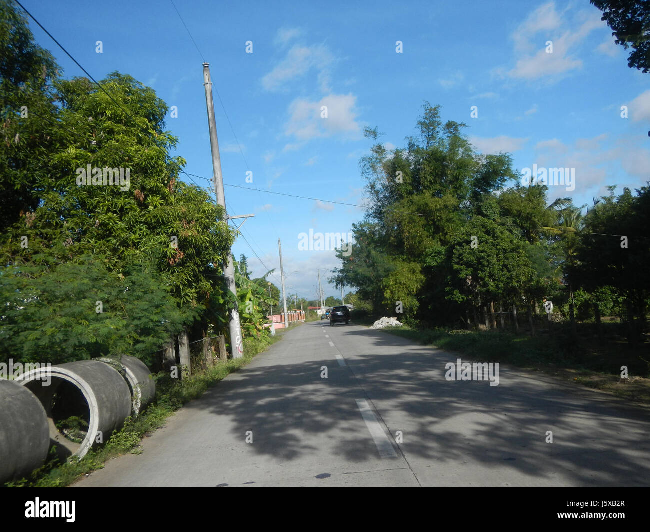 04390 San Miguel Bulacan Candaba Salapungan Pamapanga Road  04 Stock Photo