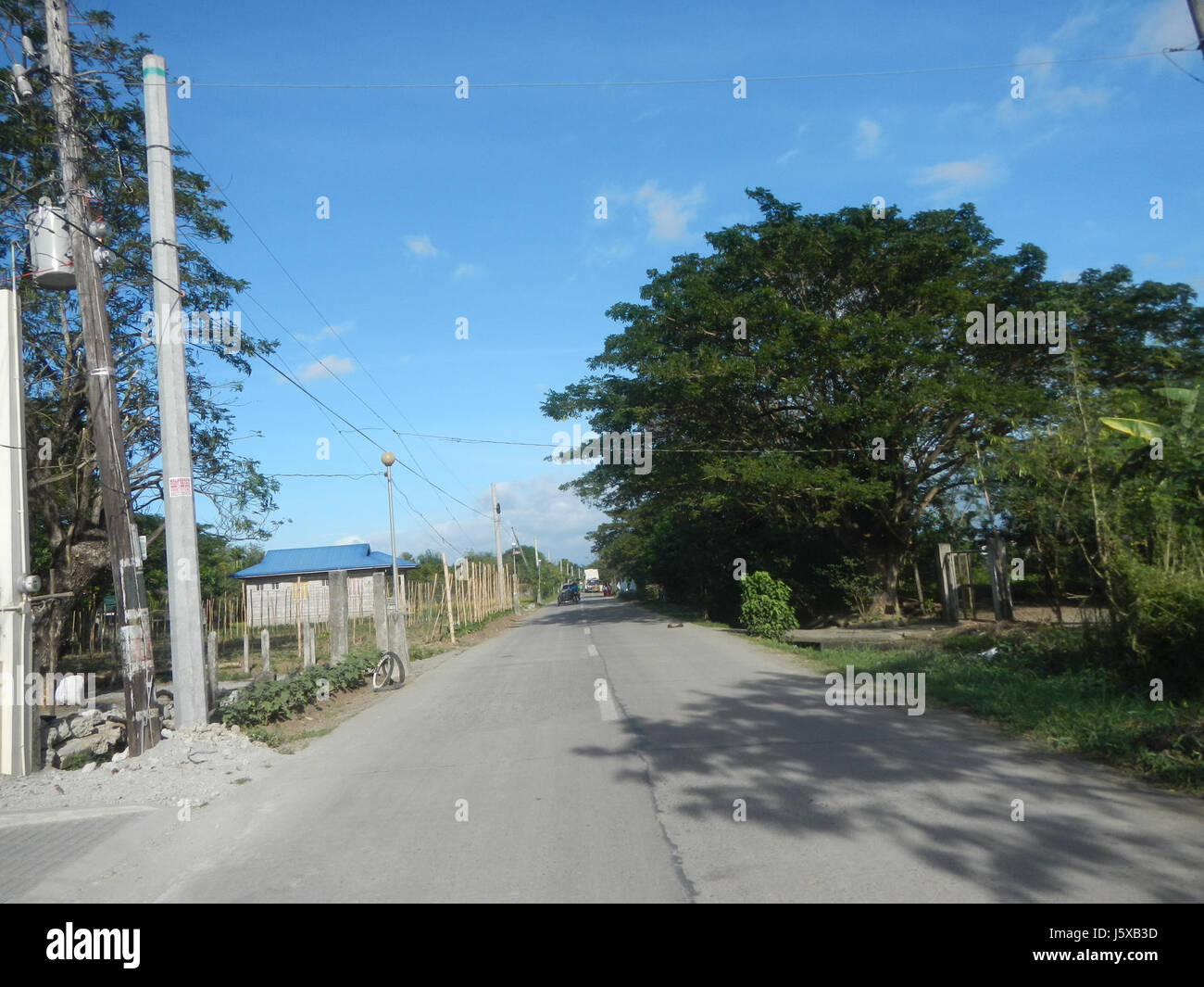 04390 San Miguel Bulacan Candaba Salapungan Pamapanga Road  20 Stock Photo