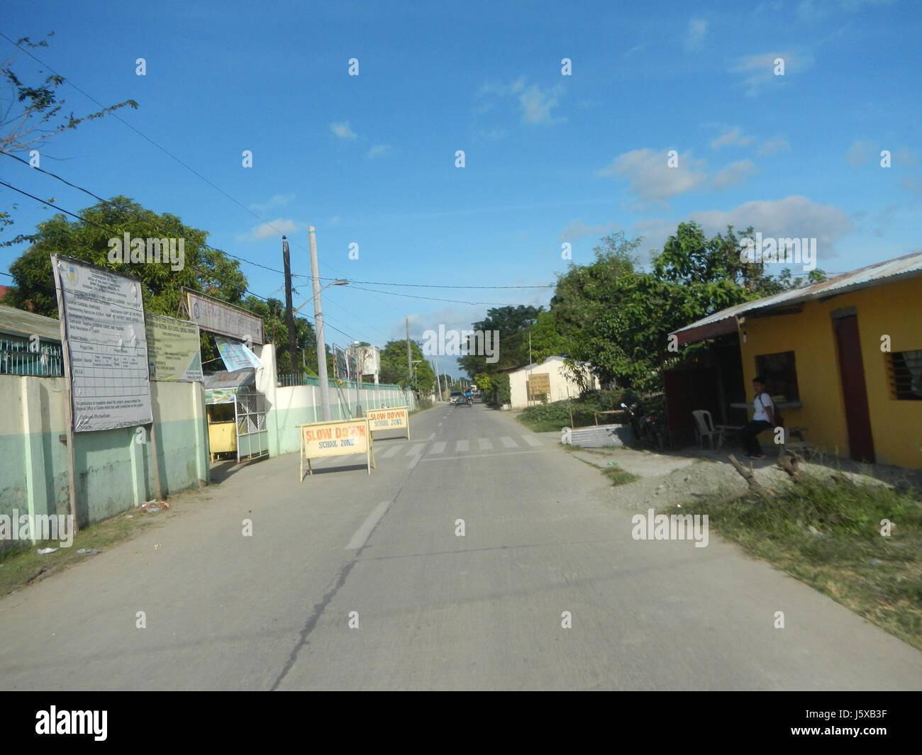 04390 San Miguel Bulacan Candaba Salapungan Pamapanga Road  22 Stock Photo