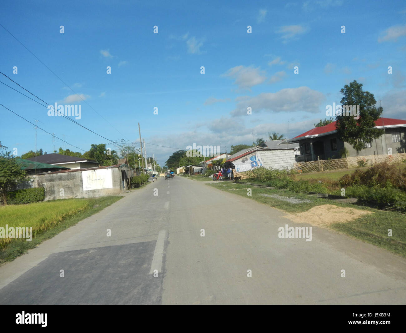 04390 San Miguel Bulacan Candaba Salapungan Pamapanga Road  26 Stock Photo