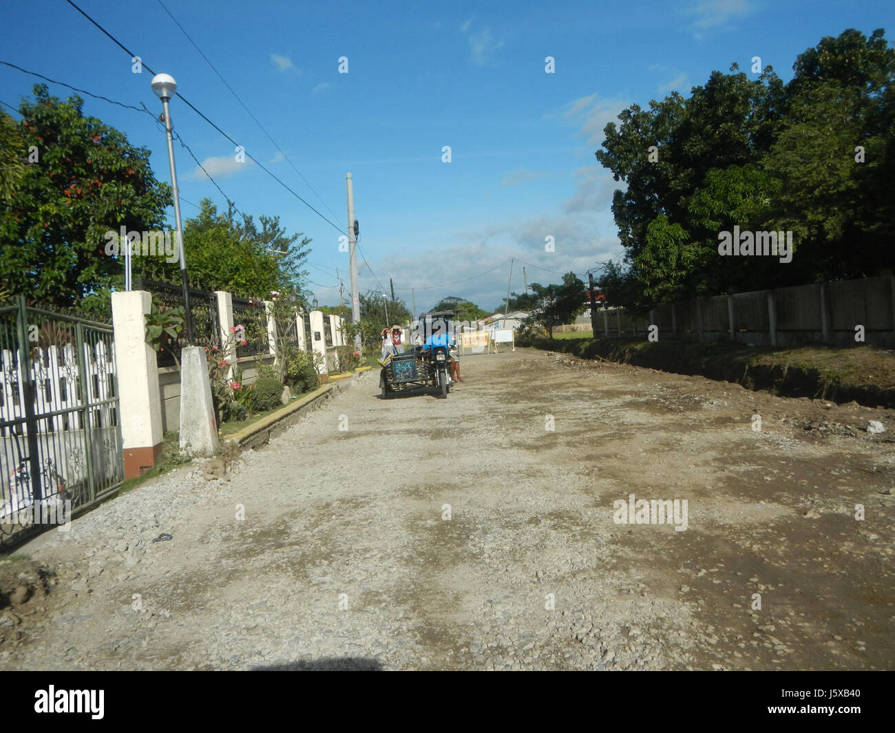 04429 Paddy fields Salapungan Roads Magumbali Candaba Pampanga  03 Stock Photo