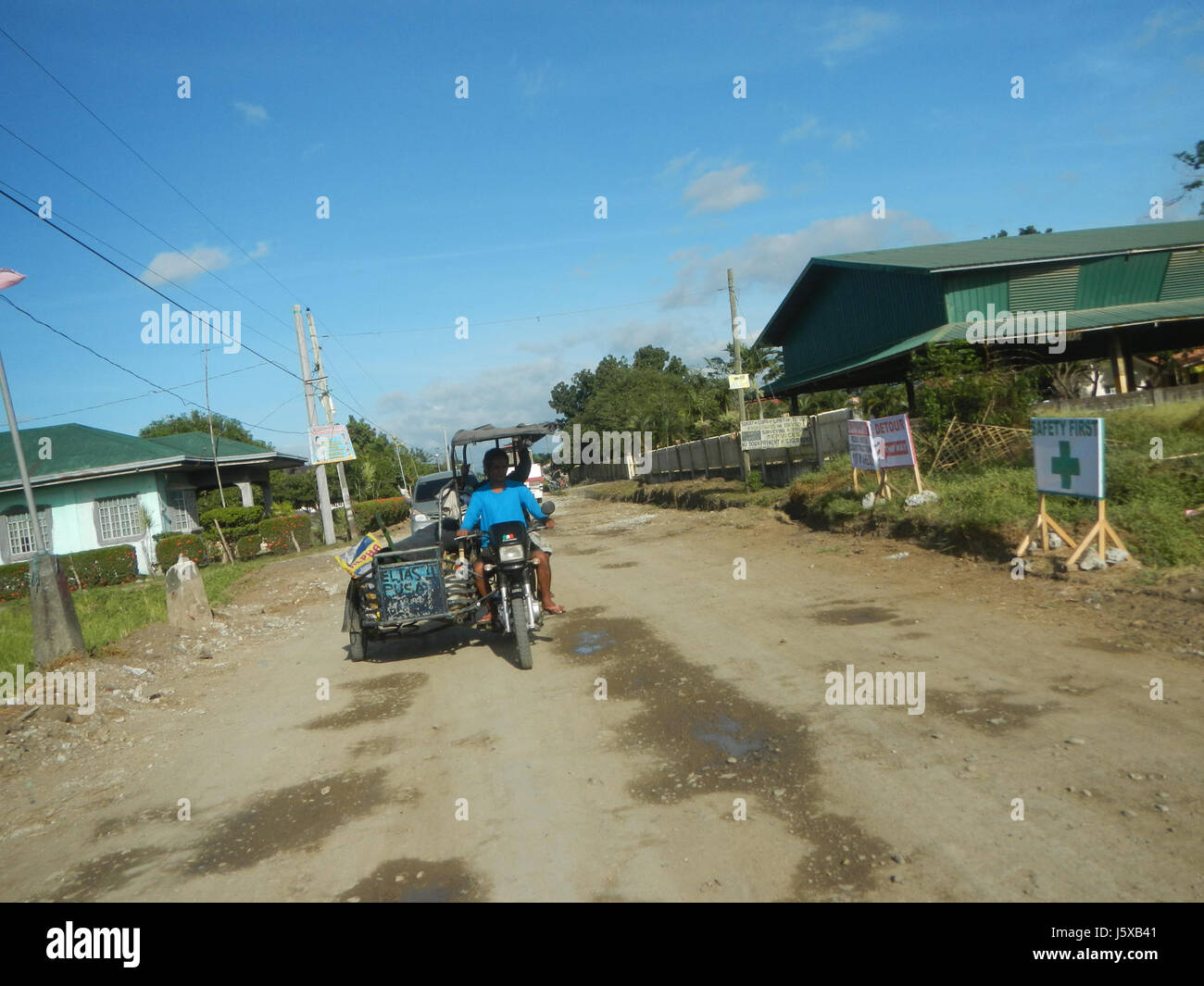 04429 Paddy fields Salapungan Roads Magumbali Candaba Pampanga  04 Stock Photo