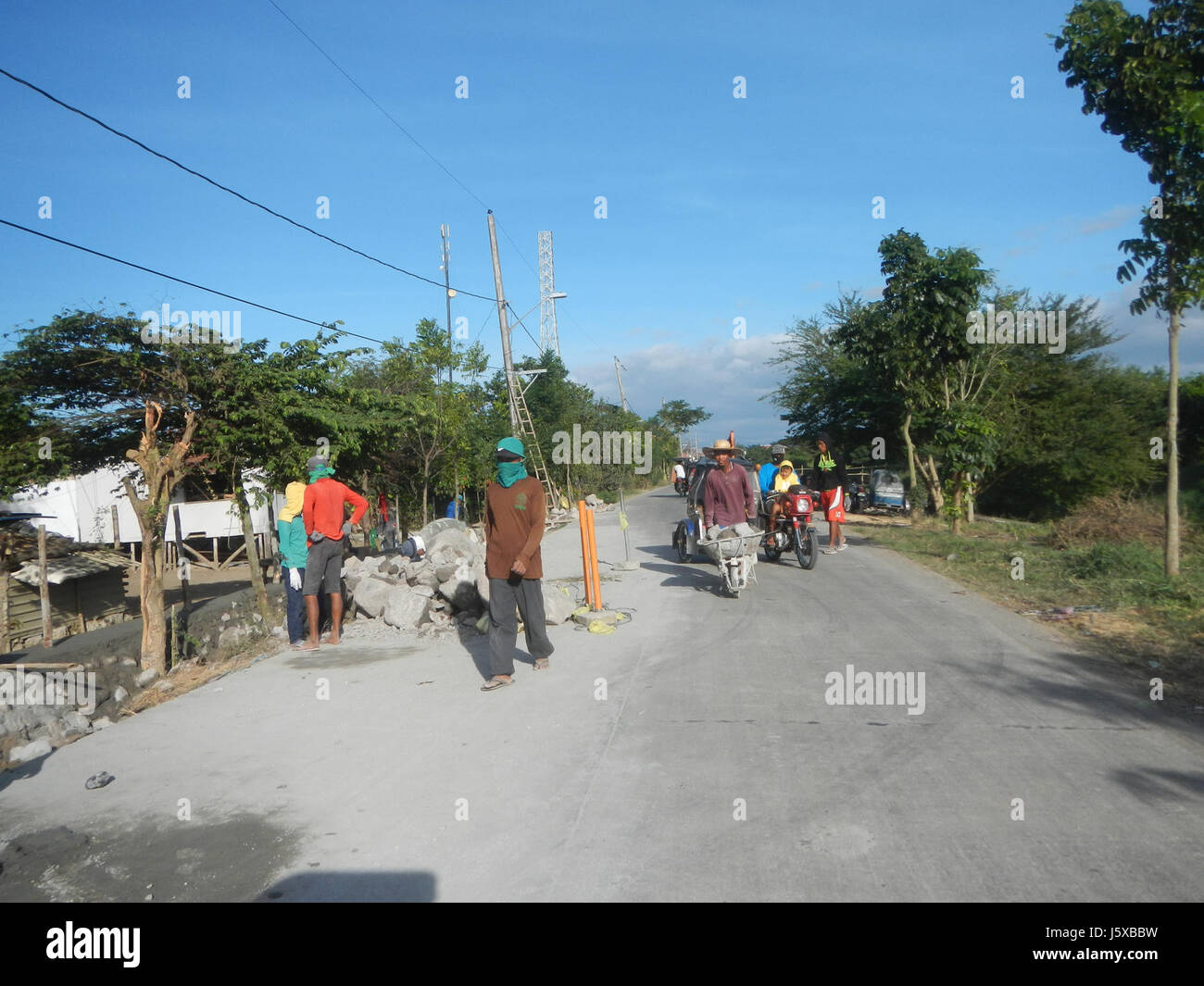 04648 Paddy fields Salapungan Roads Magumbali Candaba Pampanga  13 Stock Photo