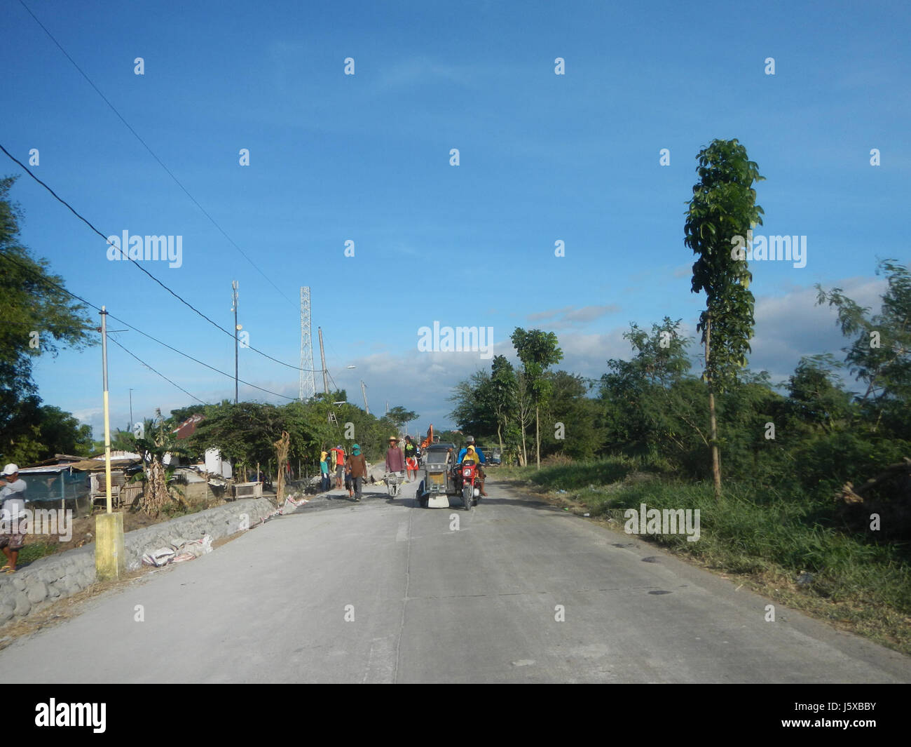 04648 Paddy fields Salapungan Roads Magumbali Candaba Pampanga  15 Stock Photo