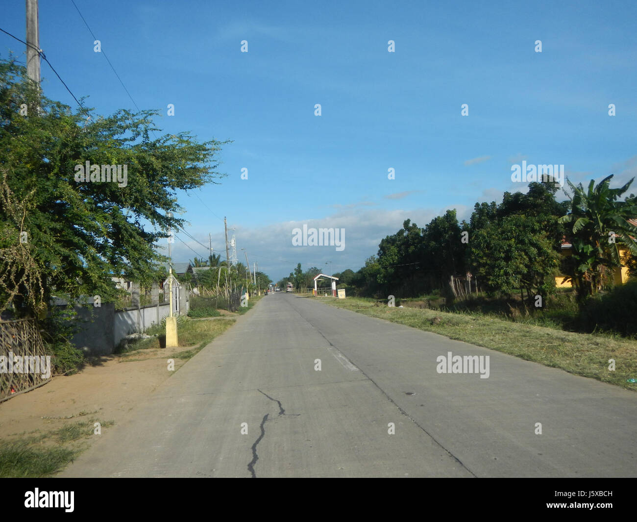 04682 Paddy fields Salapungan Roads Magumbali Candaba Pampanga  02 Stock Photo