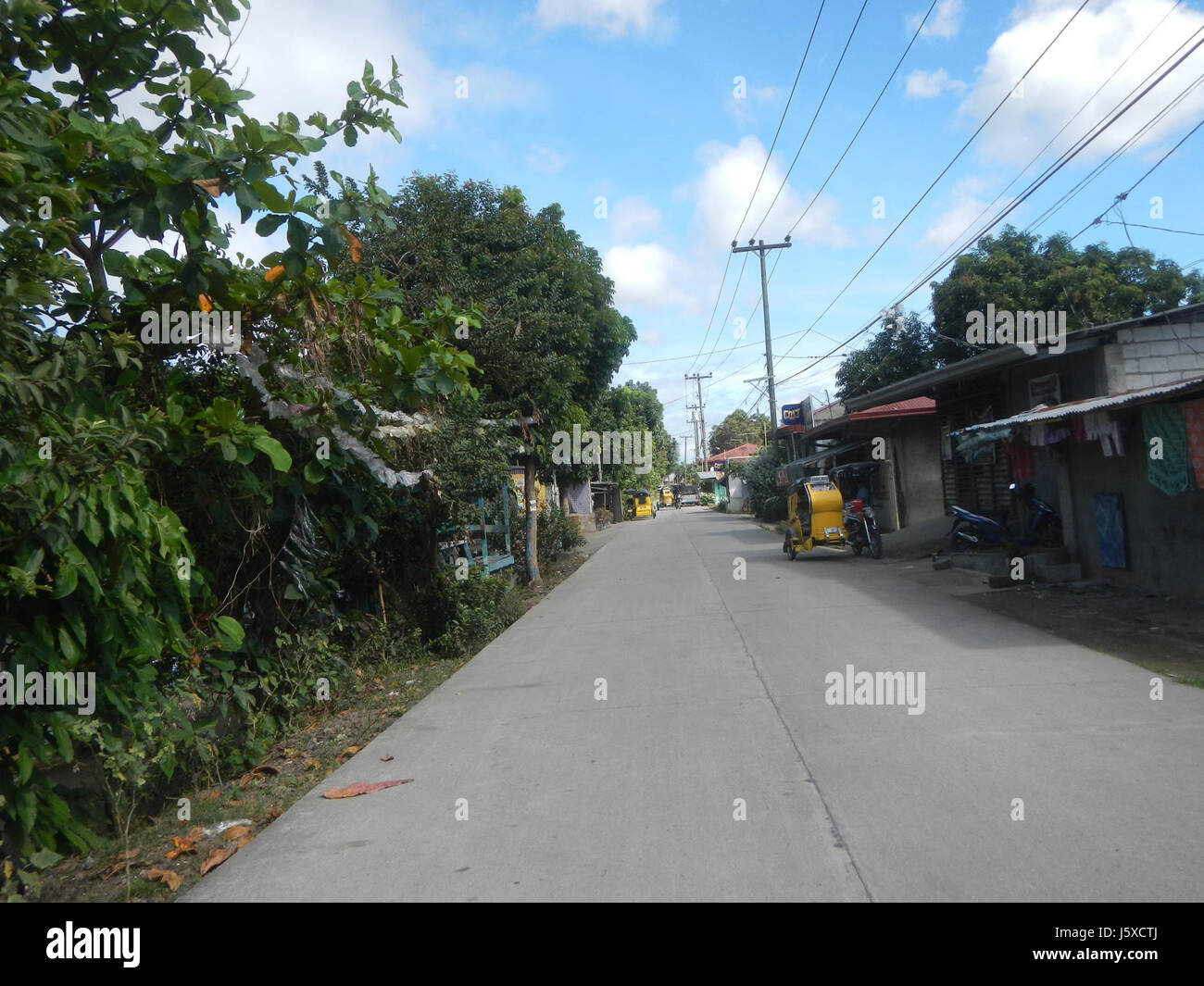 0255 Sipat-Dampol, Plaridel, Bulacan Farm-to-Market Road  16 Stock Photo