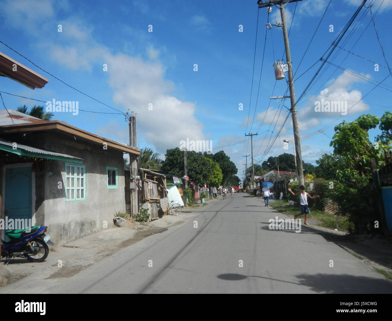 0301 Sipat-Dampol, Plaridel, Bulacan Farm-to-Market Road  01 Stock Photo