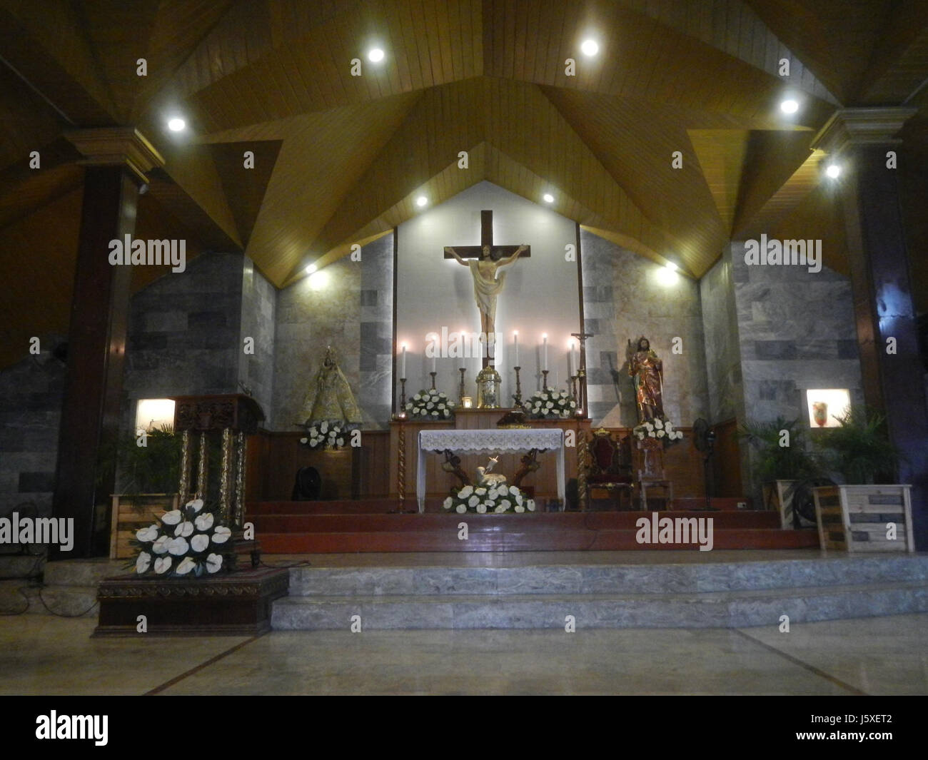 0252 Saint Jude Thaddeus Church Saint Judge Village San Agustin San Fernando, Pampanga  32 Stock Photo